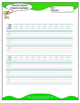 öbüşzç Grubu Çalışma Sayfaları